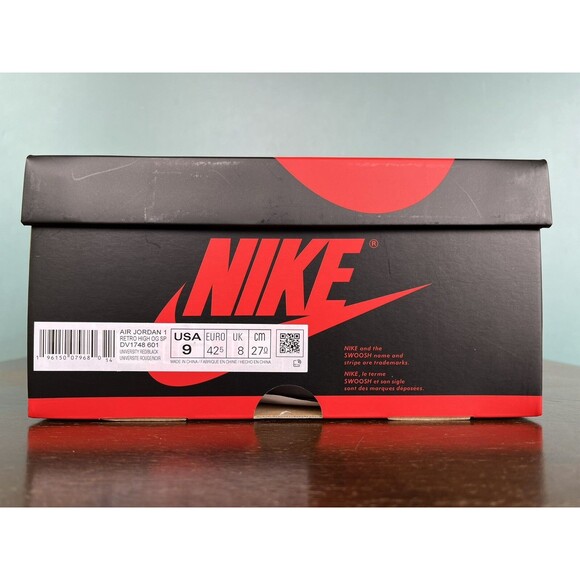 Nike Air Jordan 1 Retro OG High Across The Spider-Verse Men\'s Size 9 DV1748-601 main image 4